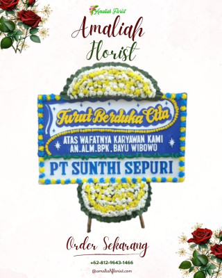 Papan Bunga Duka di Suling Tambun