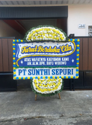 Papan Bunga Duka di Suling Tambun